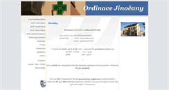 Desktop Screenshot of ordinace-jinocany.cz